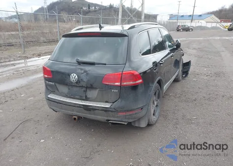 2012 Volkswagen Touareg Tdi Lux из США, поврежденный, VIN WVGEK9BP3CD009122